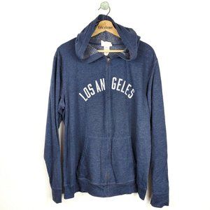 Local Pride Blue Los Angeles Hooded Jacket